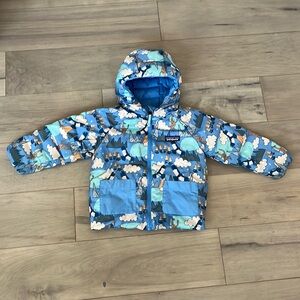 Patagonia Baby Reversible Down Sweater Hoody 2t